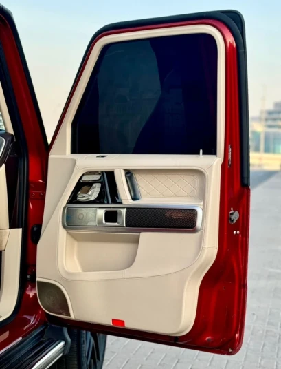 Mercedes Benz AMG G63 2022 RED RENTAL IN DUBAI - undefined